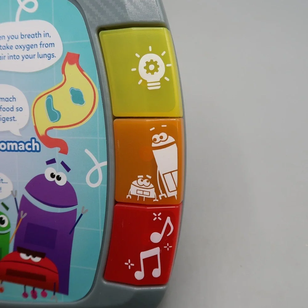 Fisher-Price StoryBots Songbook Electronic Book Lights Music  Space & Dinosaur